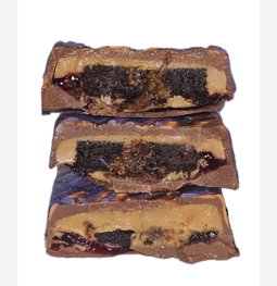 Peanut Butter & Jam Brownies Milk Chocolate Bar
