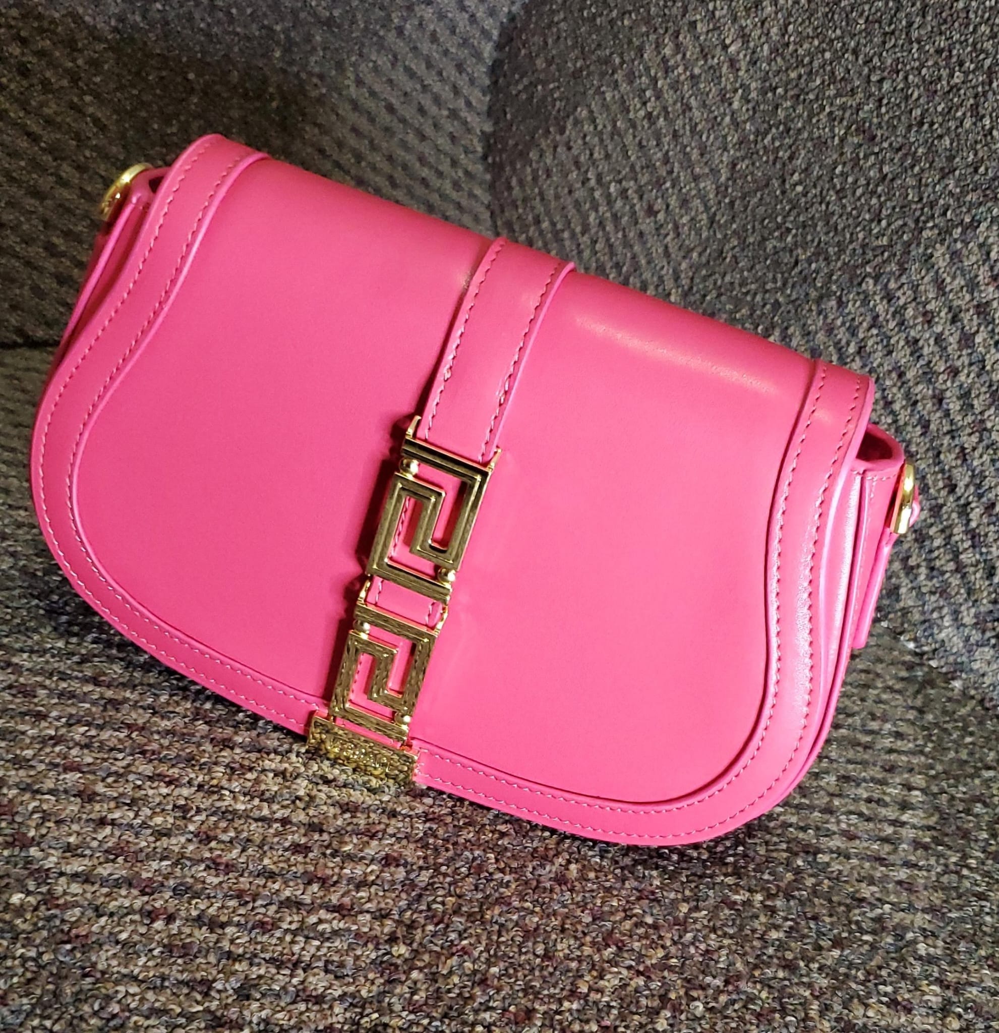 GRECA GODDESS -VERSACE Leather Across-body_0