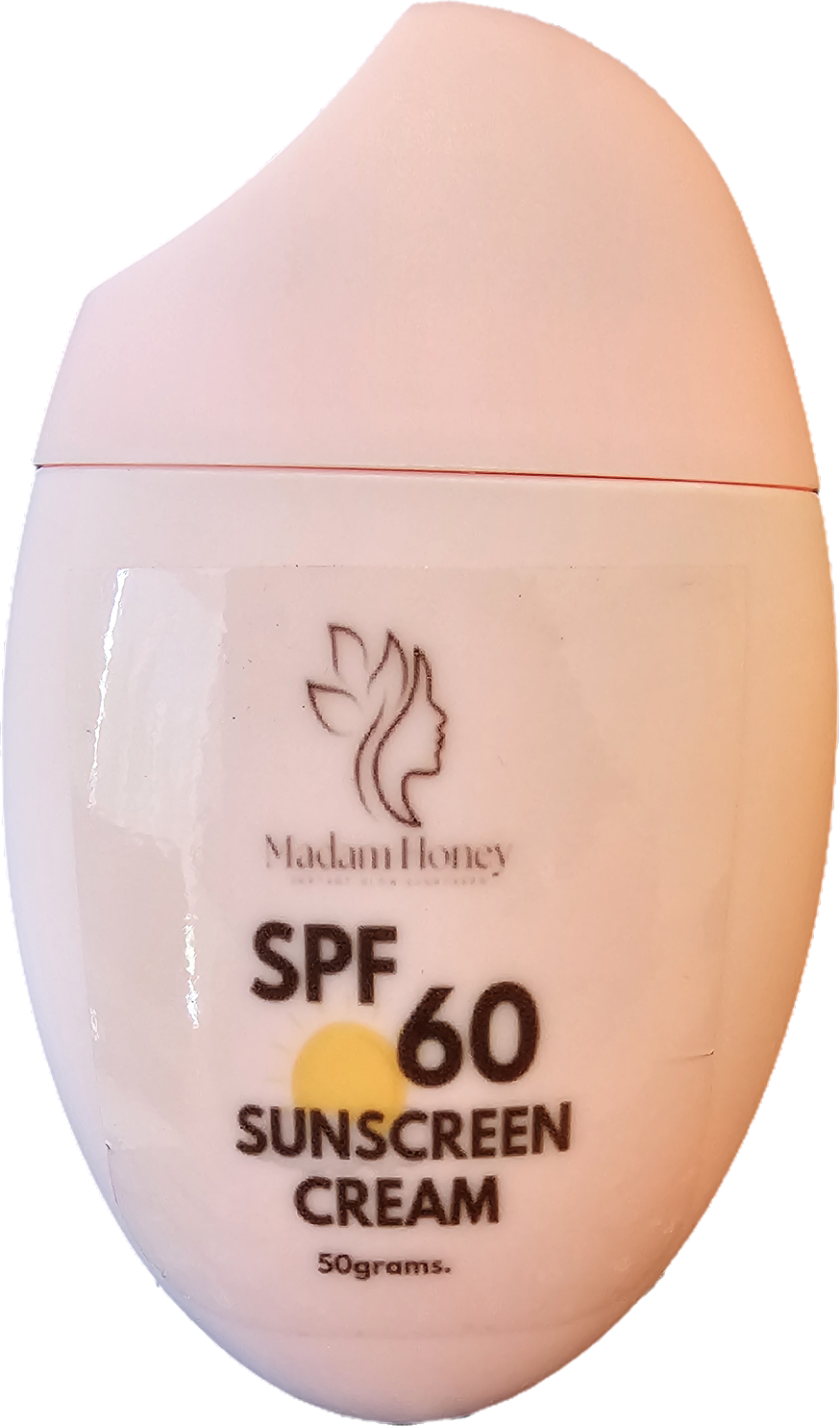 Madam Honey Instant-Glow Sunscreen Cream - SPF 60 (50grams)_0