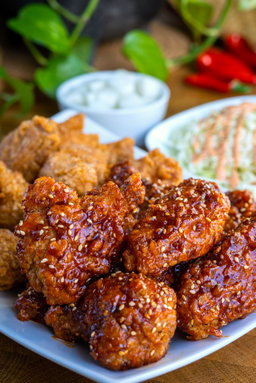 Korean Fried Chicken (SET Small) 양념치킨 ไก่ทอดเกาหลี