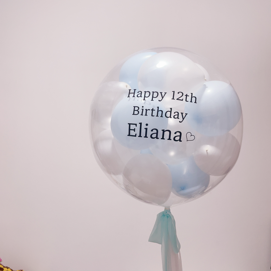 24" mini bubble balloon