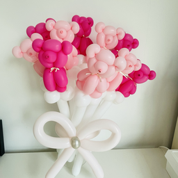 Cute bear balloon bouquet