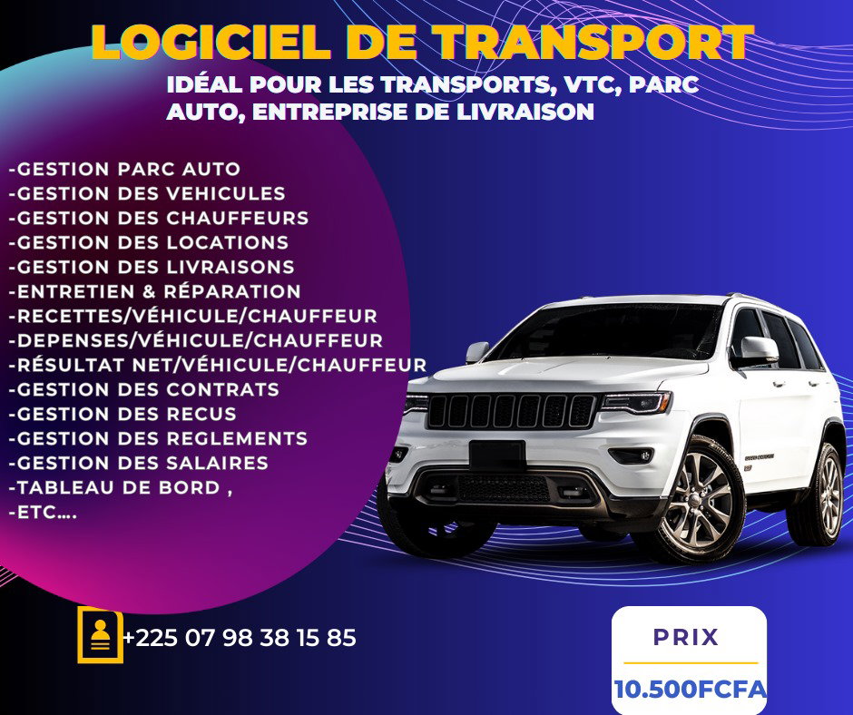 LOGICIEL_TRANSPORT_VTC_LIVRAISON