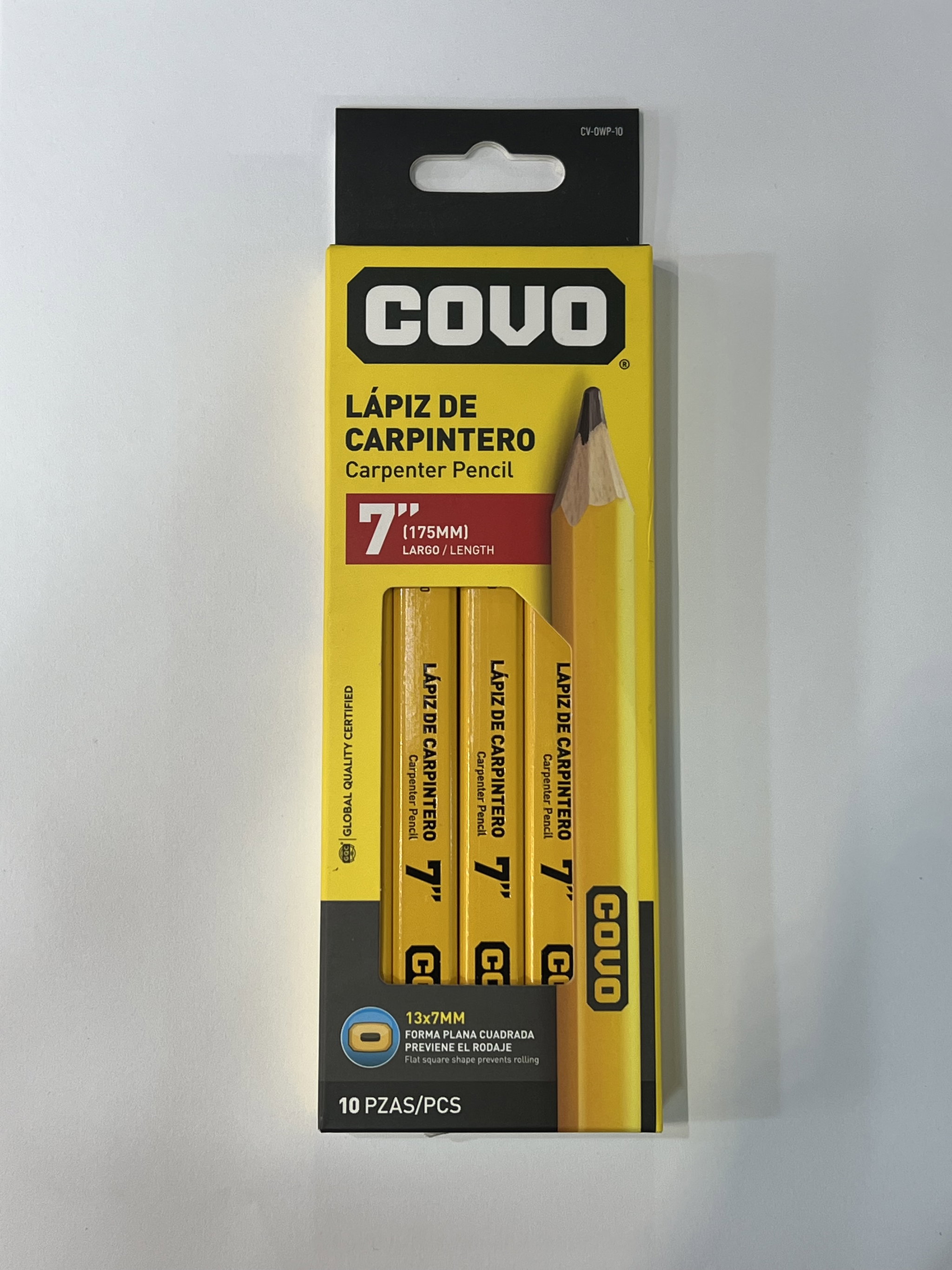 LAPIZ PARA CARPINTERO X 10 UNID COVO 9-162_0