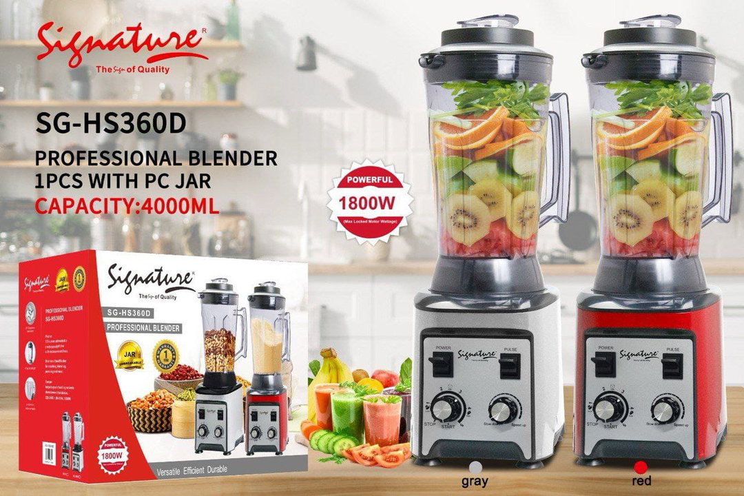 Signature SG-SH-360D Commercial Blender -5 Ltrs
