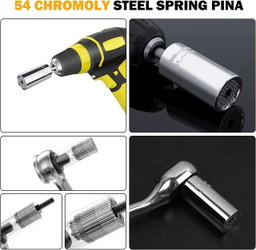 Universal Socket Wrench Set - 7-19mm  