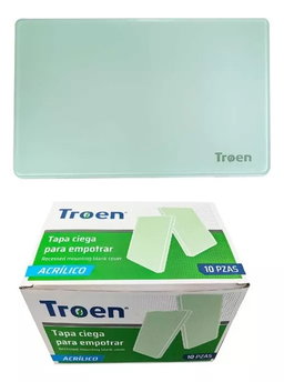 TAPA CIEGA ACRILICO NATURAL TROEN 8-944