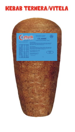 KEBAB DE TERNERA 15 KG