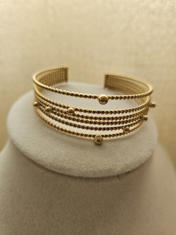 Open Ball Twist Cuff