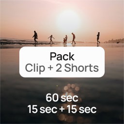 Pack: Clip + 2 Shorts