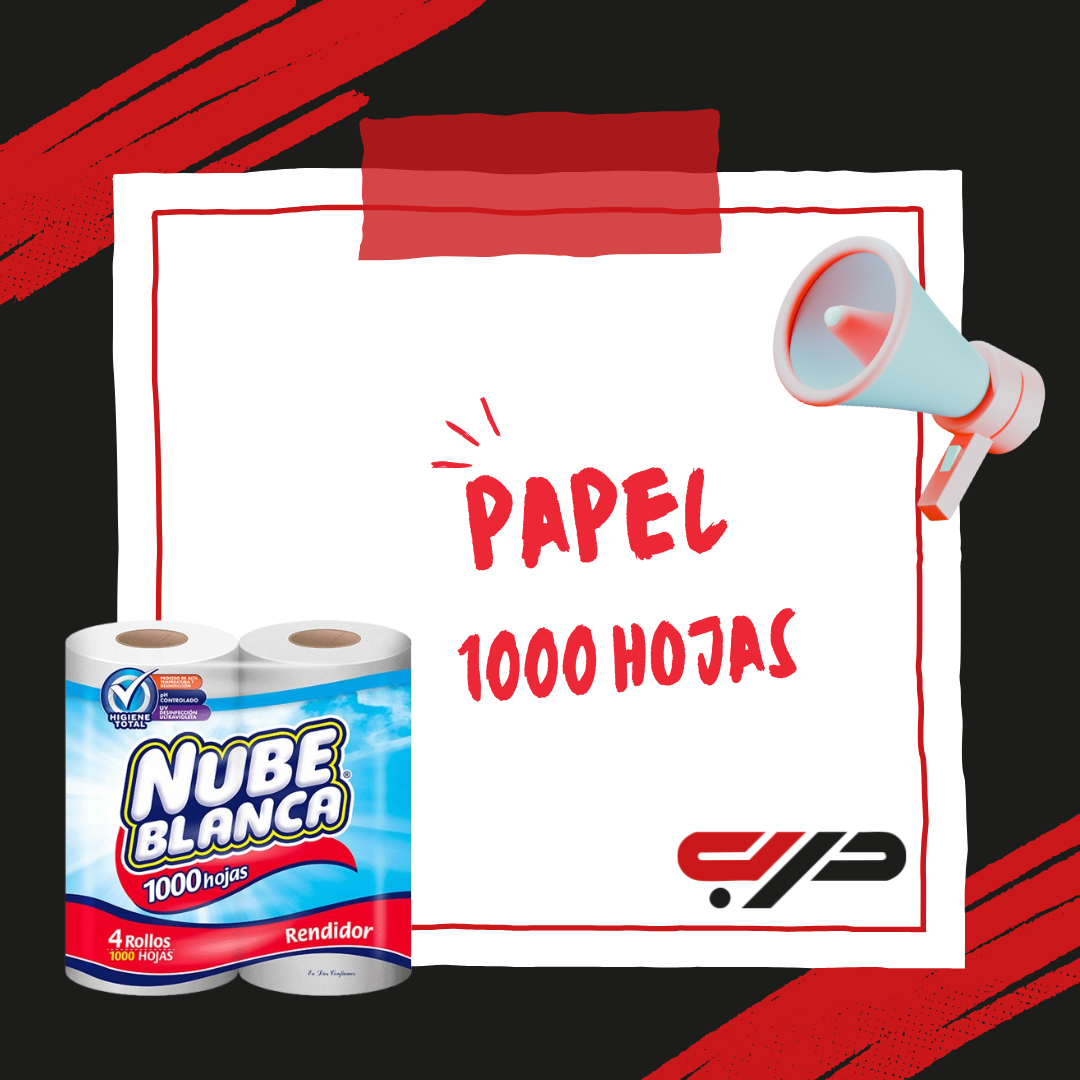 papel nube blanca