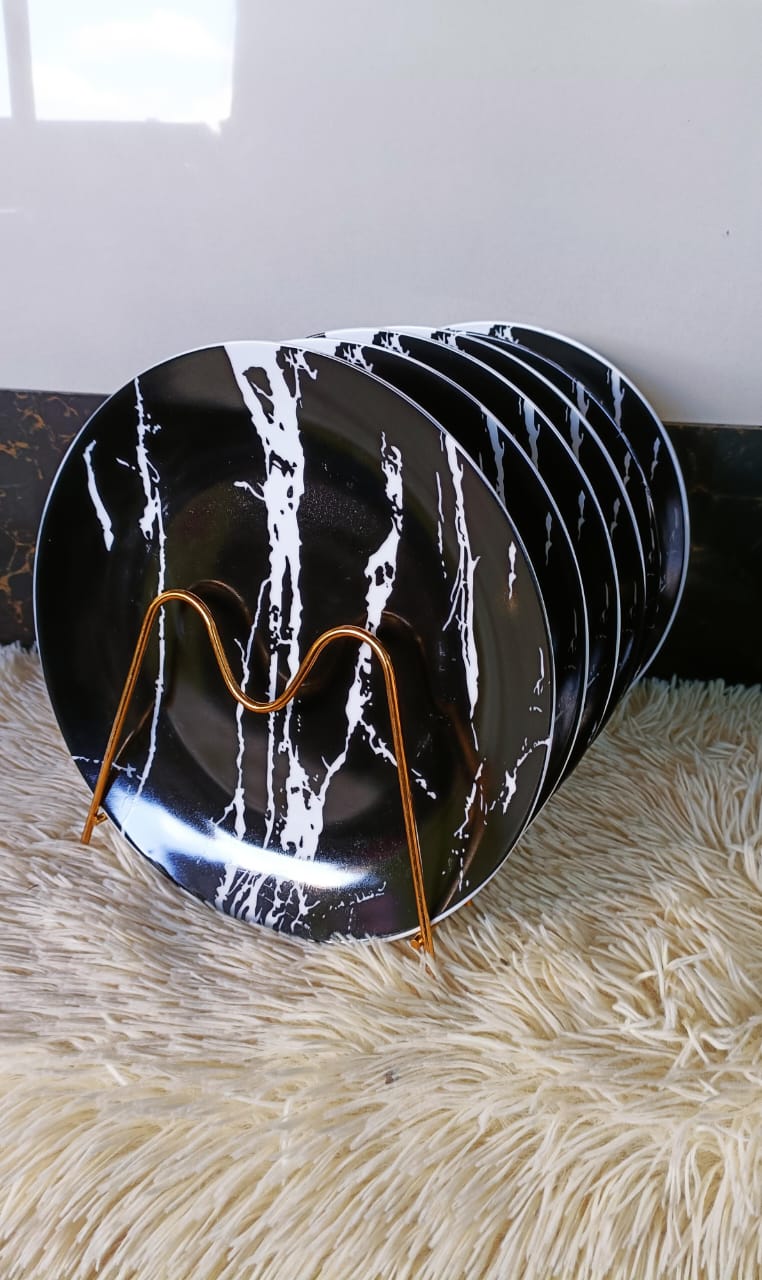 Set of 6 Tree Plates_0