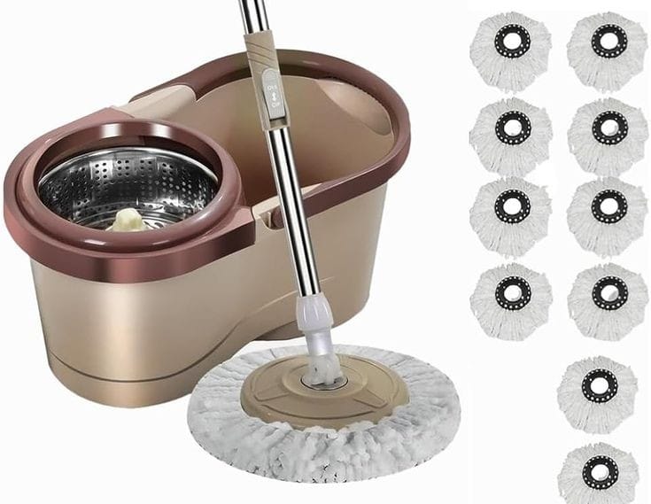 Metallic magic spin mop_1