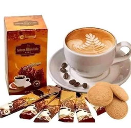 Café cordyceps Contre la fatigue; bonne qualité de sperme; Renforce la puissance sexuelle, (10 sachets)