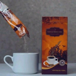 Café cordyceps Contre la fatigue; bonne qualité de sperme; Renforce la puissance sexuelle, (10 sachets)