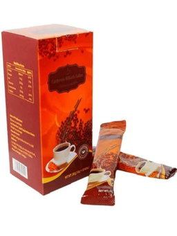 Café cordyceps Contre la fatigue; bonne qualité de sperme; Renforce la puissance sexuelle, (10 sachets)