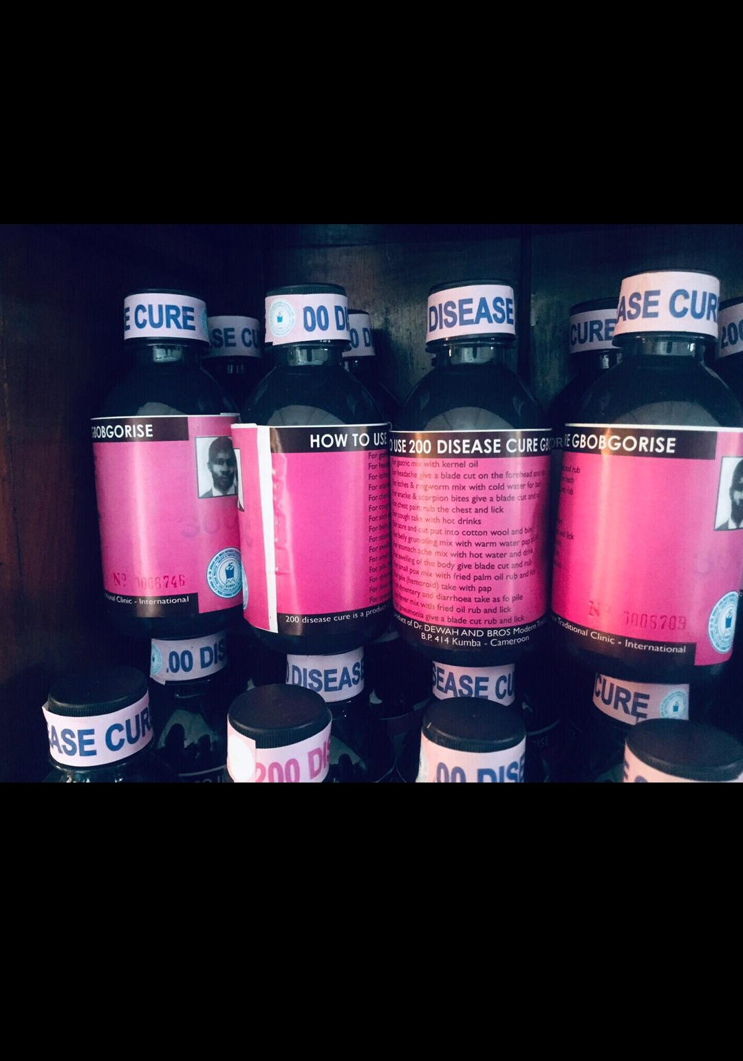 200 Disease Cure aka African panasia (big bottle) _0