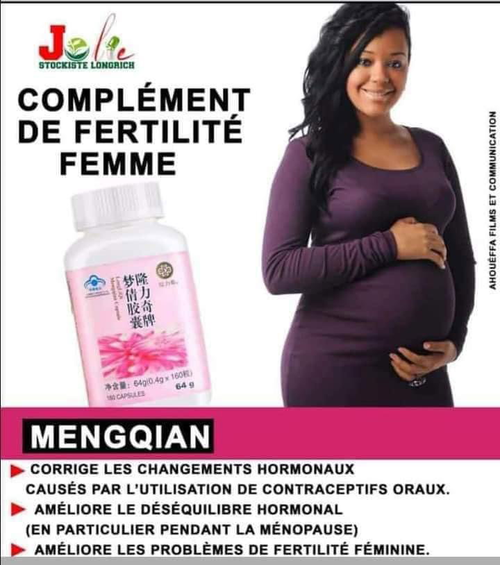 Mengqian (Compléments de fertilité pour femme, 160 comprimés)_5