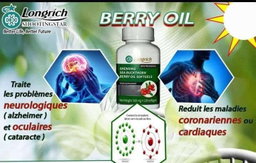 Berry oil (Anti-chimique, ulcère, hépatite, cataracte,120 comprimés)