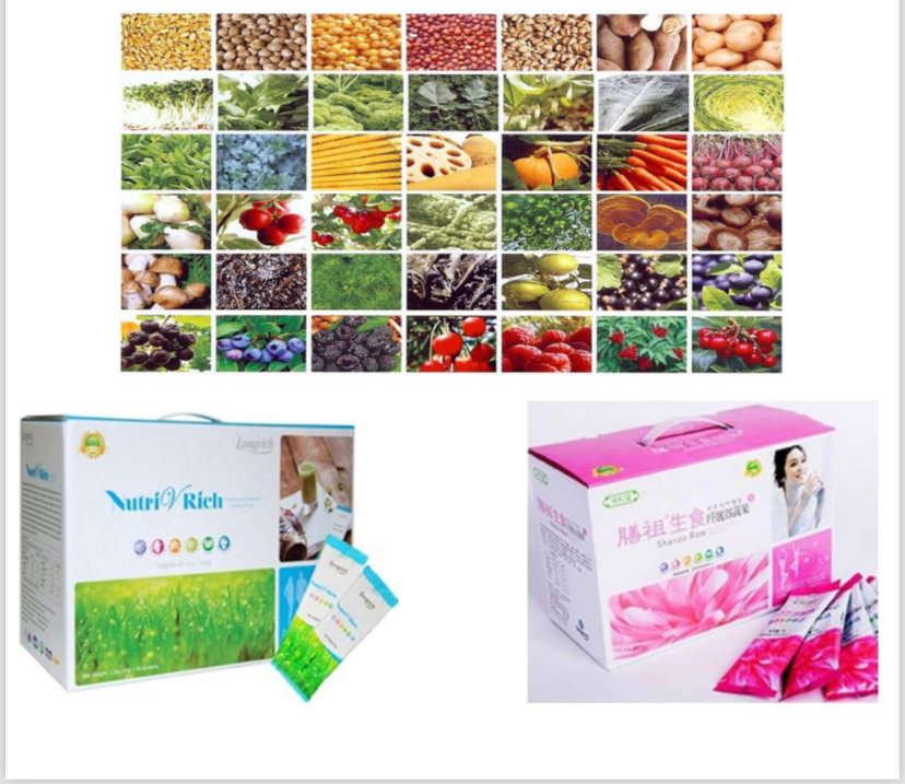 NutrivRich vegefruit nutriive boison instantanée (Efficace contre l'hypotension, maladies cardiaques, 30 sachets)_0