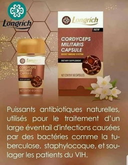 Excellent pour les poumons, les reins, le foie et le coeur. Stimule la performance sexuelle et le nombre de spermatozoïdes des hommes. Efficace dans le traitement des tumeurs bénignes et malignes. Inhibe la propagation des organismes pathogènes. Ravive les cellules mortes, nourrit la cellule et protège la cellule. Régule la pression artérielle et la glycémie.