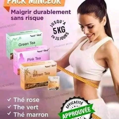 Thé minceur (Réduit la graisse du ventre à un rythme rapide, 15 sachets)_4