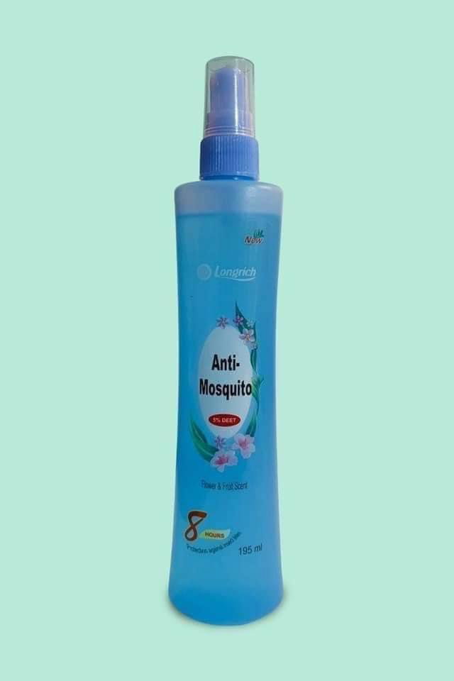 Anti-moustique (Arôme de fleurs, à pulvériser sur les parties exposées du corps 195ml)_1