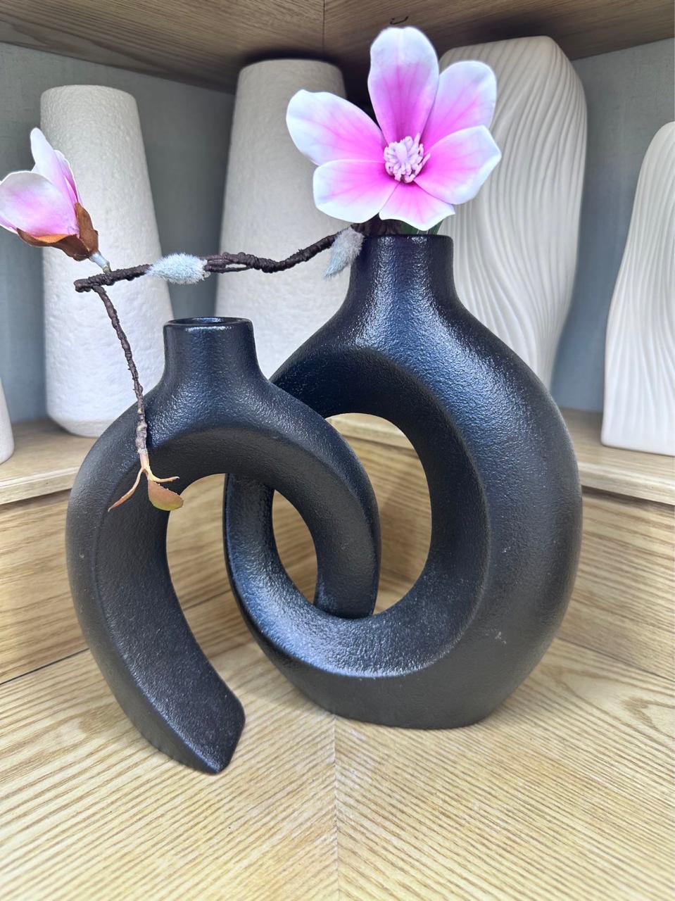 14cm & 16cm Nordic Doughnut Vase 2 in 1