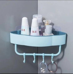 Two colour triangle shelves