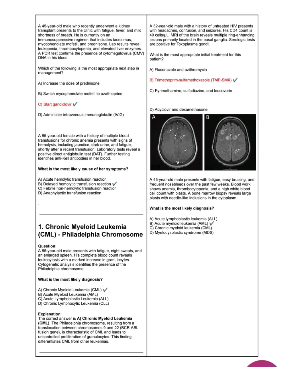 USMLE Step 1 October/November Recalls, Biopsies & Past Papers 2024-2025_0