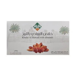 KHALAS ATYAB AL BAVADI DATES WITH ALMONDS 250GM
