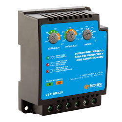Supervisor de Voltaje Trifásico para Refrigeración y Aire Acondicionado 440V/480V GST-RR440