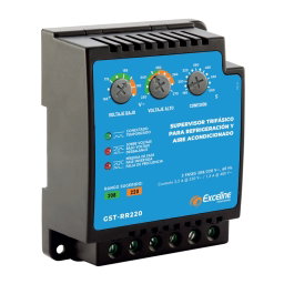 Supervisor de Voltaje Trifásico para Refrigeración y Aire Acondicionado 208V/220VGST-RR220