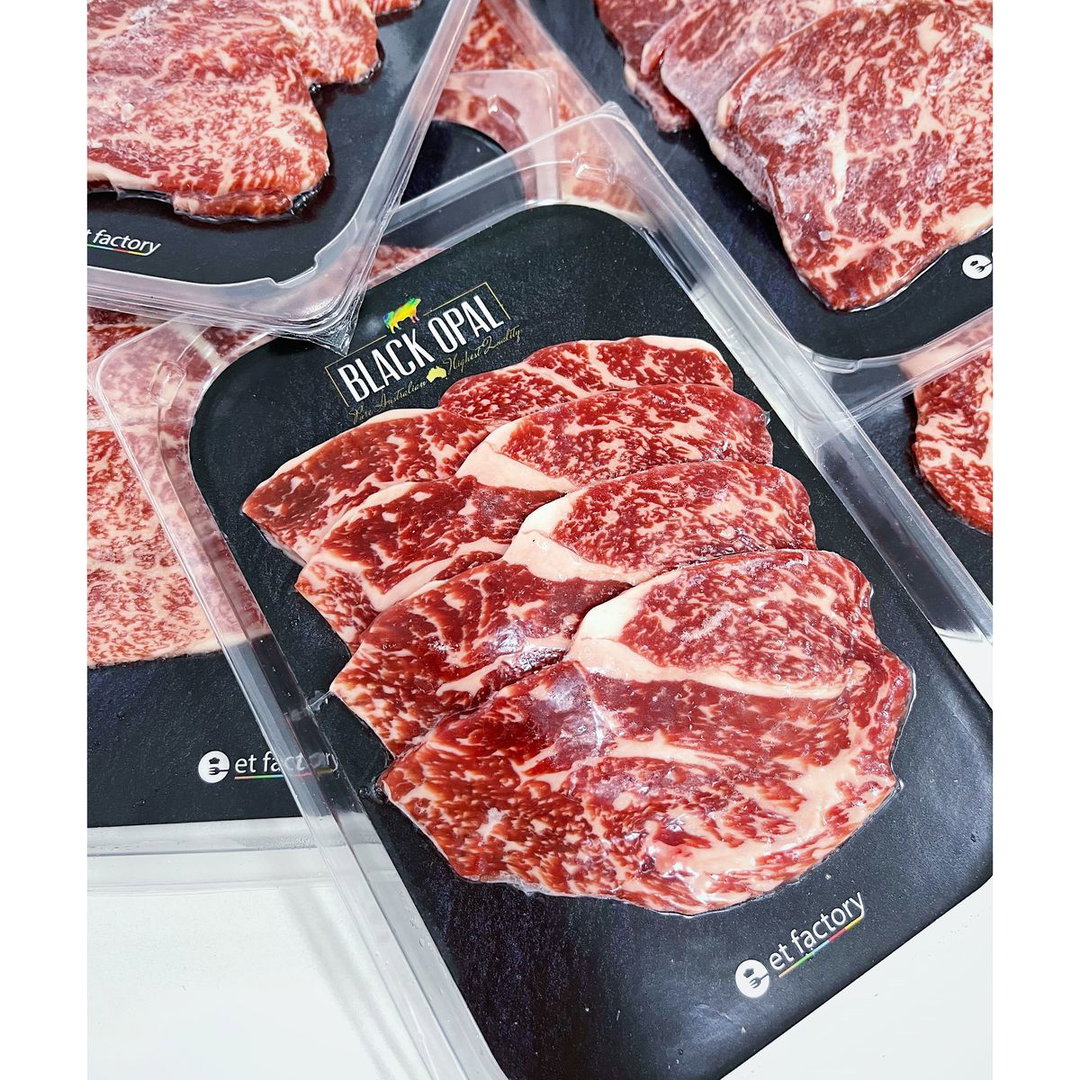 Black Opal 澳洲M9和牛三角肉(燒肉片) Aussie Wagyu Chuck Short Rib Sliced (M9) 150g