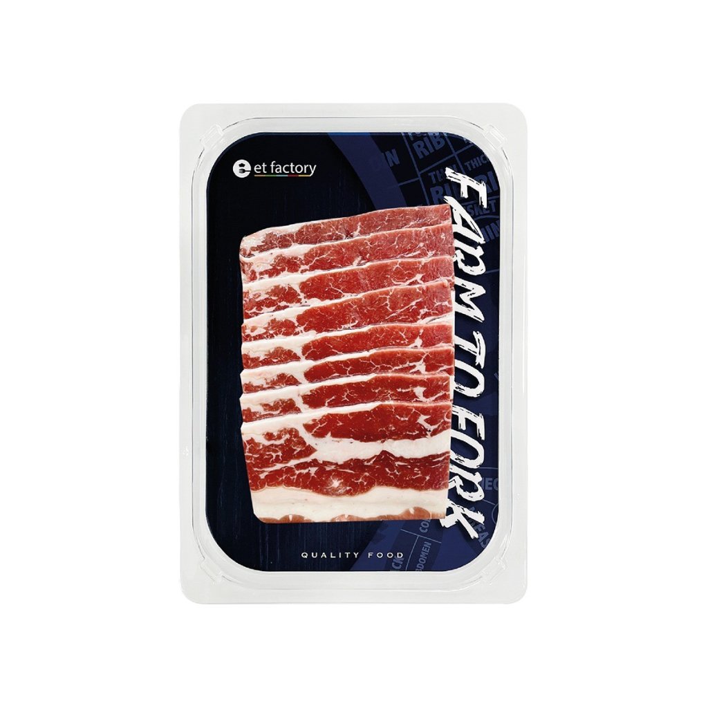 澳洲150穀飼牛腹肉(火鍋片)  Aussie 150 Dry Grain Fed Agnes Thick Flank Hotpot Sliced 150g_0