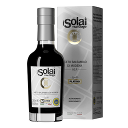 I SOLAI - Balsamic Vinegar of Modena sigillo PLATINO 250ml.