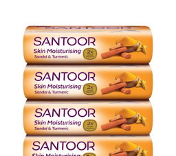 Santoor 150gm (4+1 Free)
