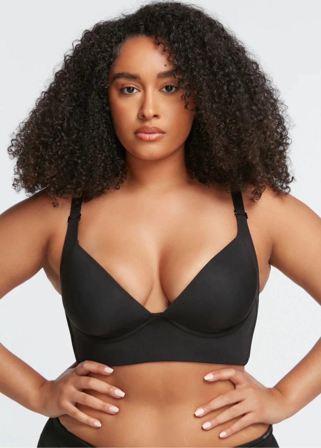 Black Back Fat Bra _0