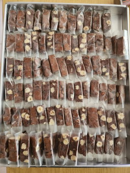 Chocolate hazelnut soft nougat! 300g 
