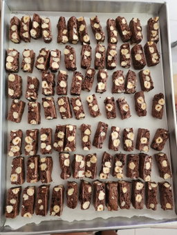 Chocolate hazelnut soft nougat! 300g 