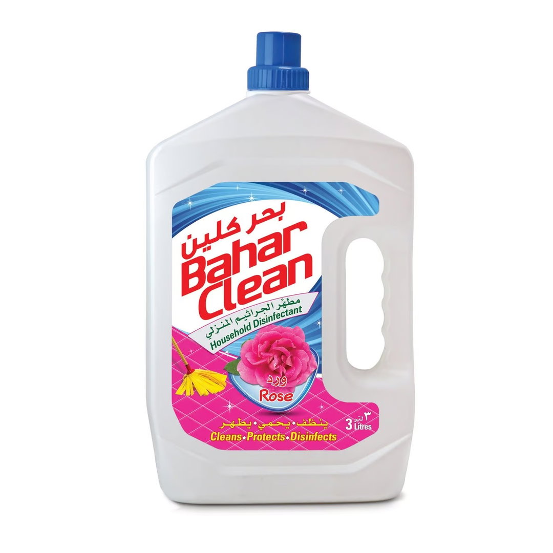 BAHAR CLEAN HOUSEHOLD DICINFECTANT ROSE 3L