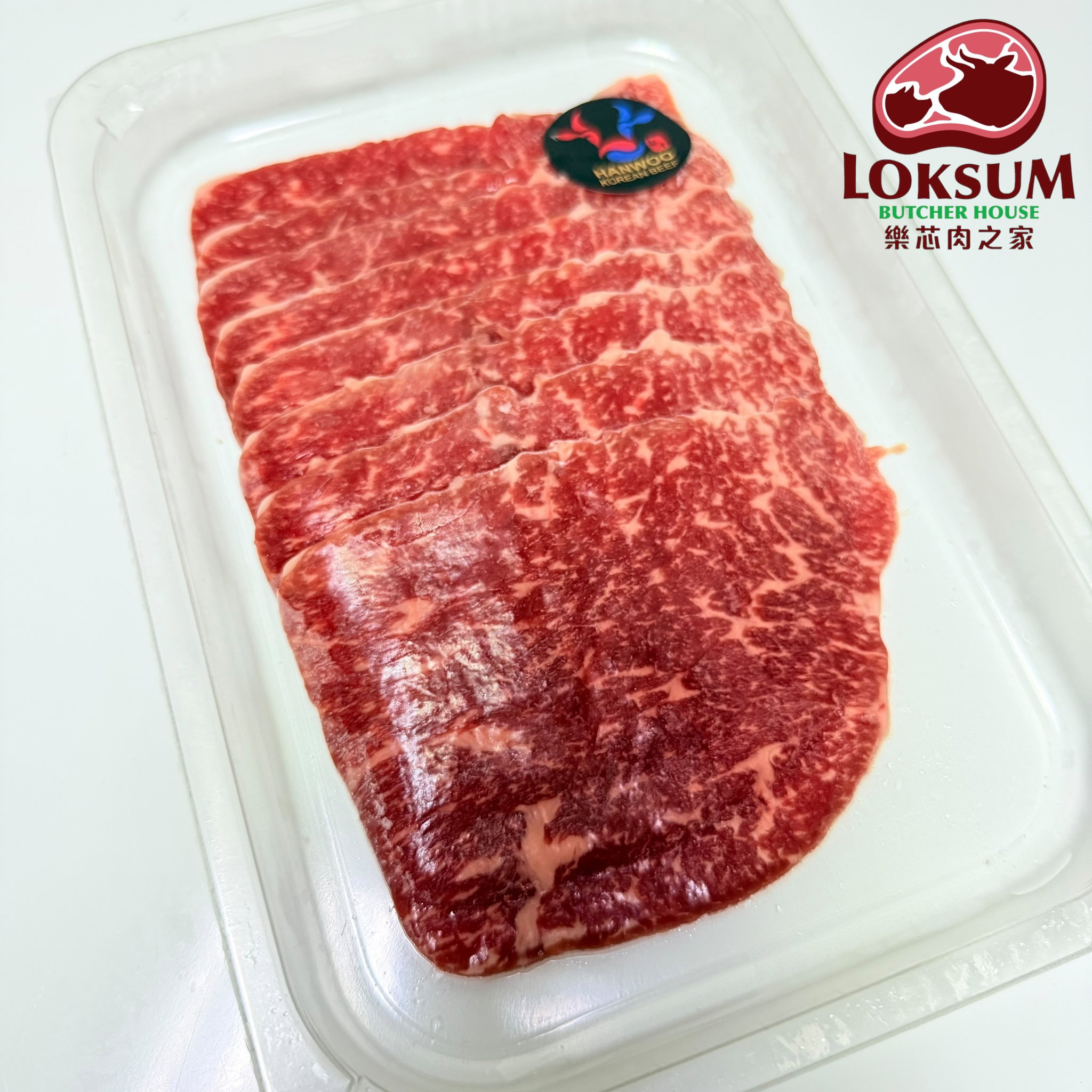 頂級韓國1++純種韓牛外側後腿肉 2mm片(火鍋/燒肉)  Premium Korean 1++ Beef Outside Flat 2mm Sliced (Hotpot/Yakiniku)_2