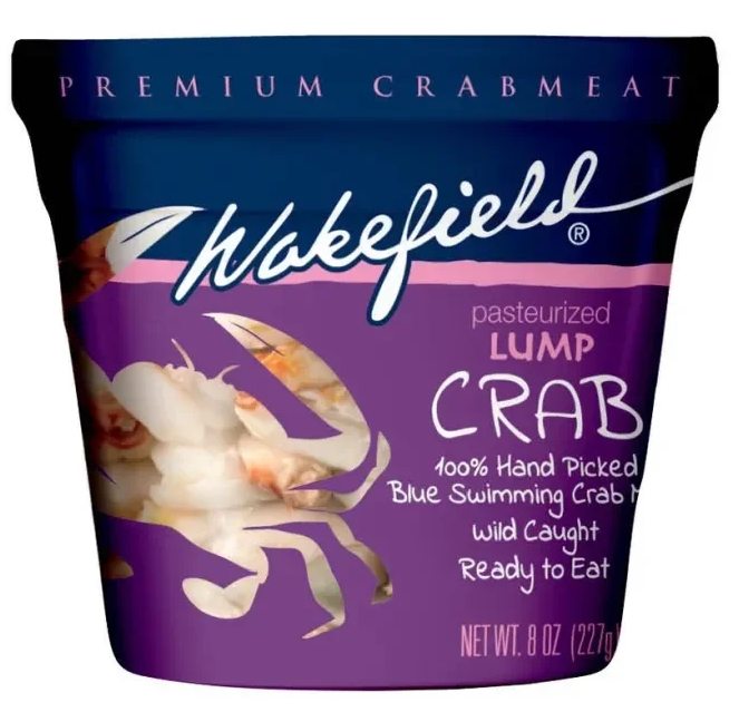 Wakefield Crab meat Lump (227g)