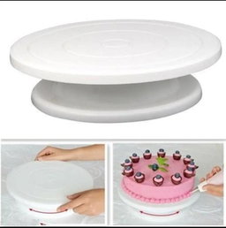 ⏯️ PLASTIC cake turntable 360° rotational