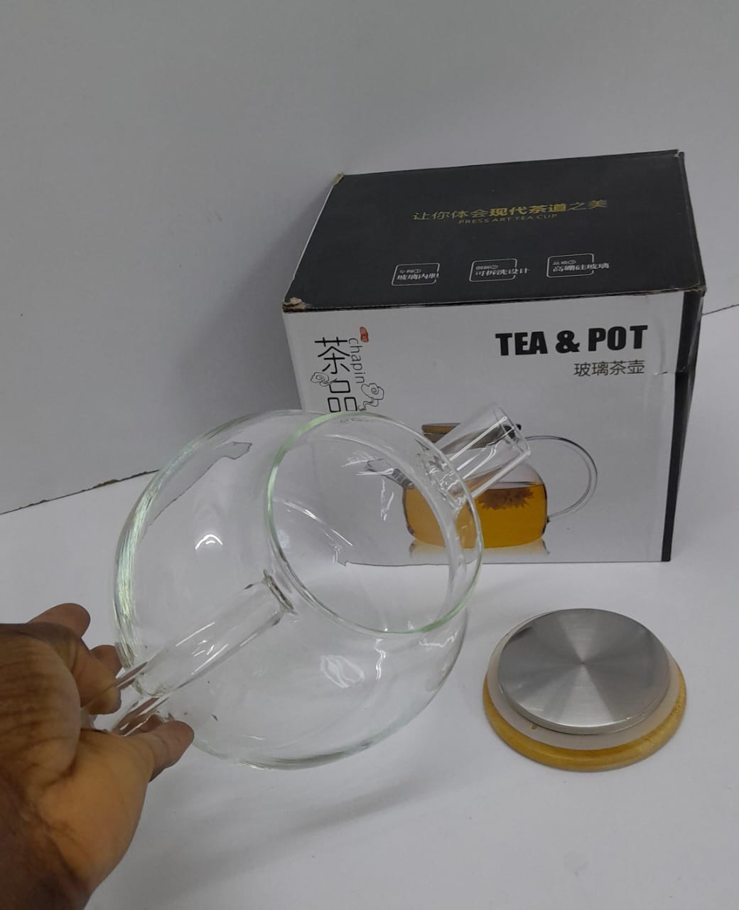 ✳️1L Glass Teapot  _1