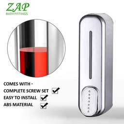 screw Wall mounted 350ml elevated design soap dispenser 