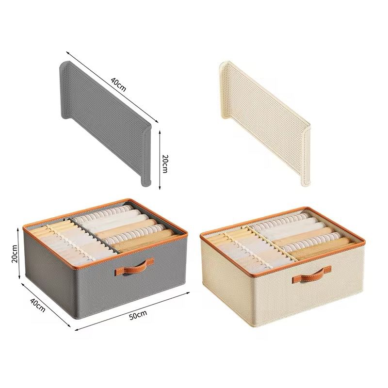 Partitioned closet organizers  ★ Grey_1