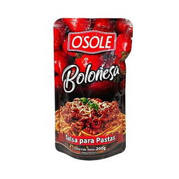 SALSA PARA PASTA BOLOÑESA OSOLE 200GR