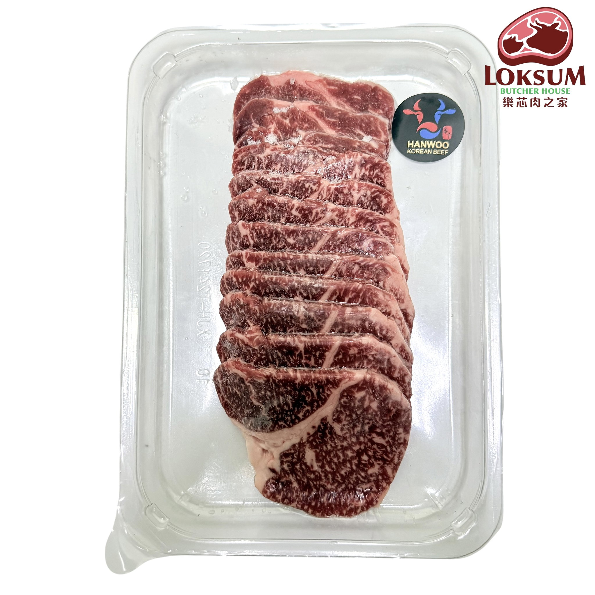 頂級韓國1++純種韓牛肩胛肉5mm燒肉片Premium Korean 1++ Beef Chuck Roll 5mm Yakiniku Sliced _4