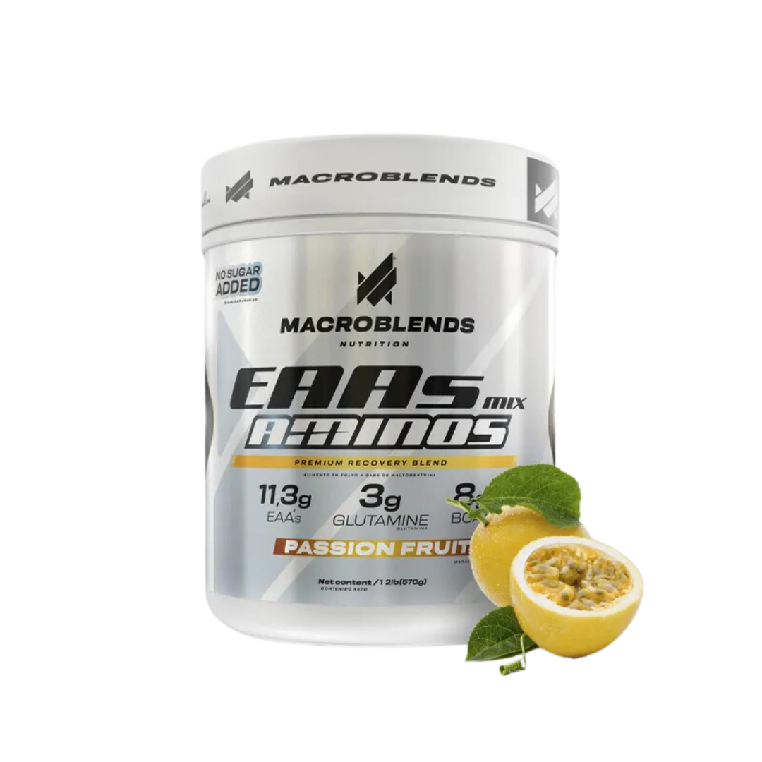 EEAs Mix aminos passion fruit 30 servs MACROBLENDS